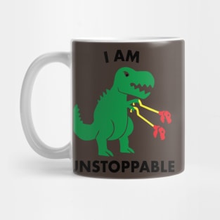 I Am Unstoppable! Cute Dinosaur Shirts for Dino Lovers Mug